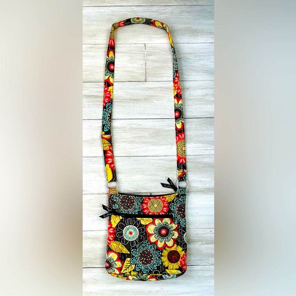 Vera Bradley Flower Shower Cross Body Bag